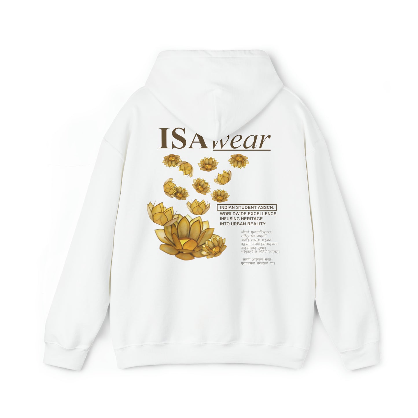 LOTUS SCRIPT HOODIE