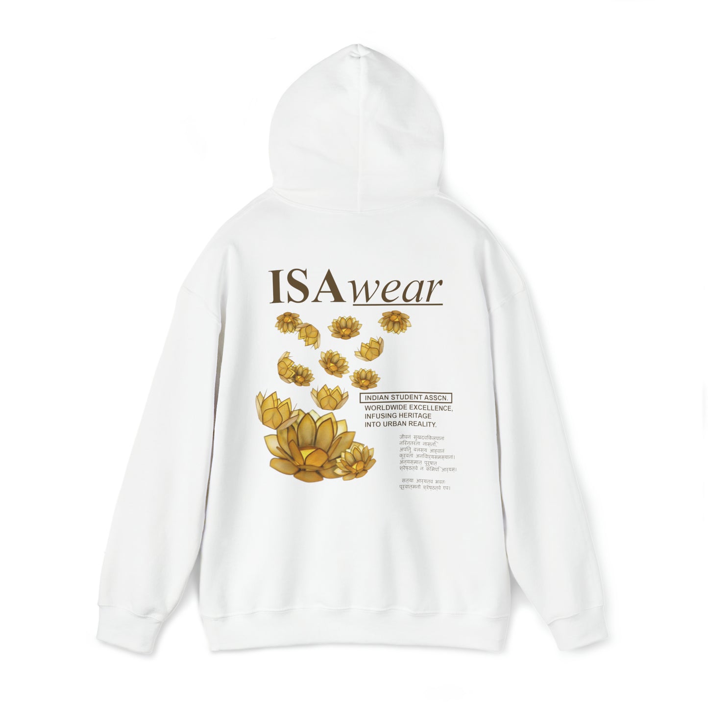 LOTUS SCRIPT HOODIE
