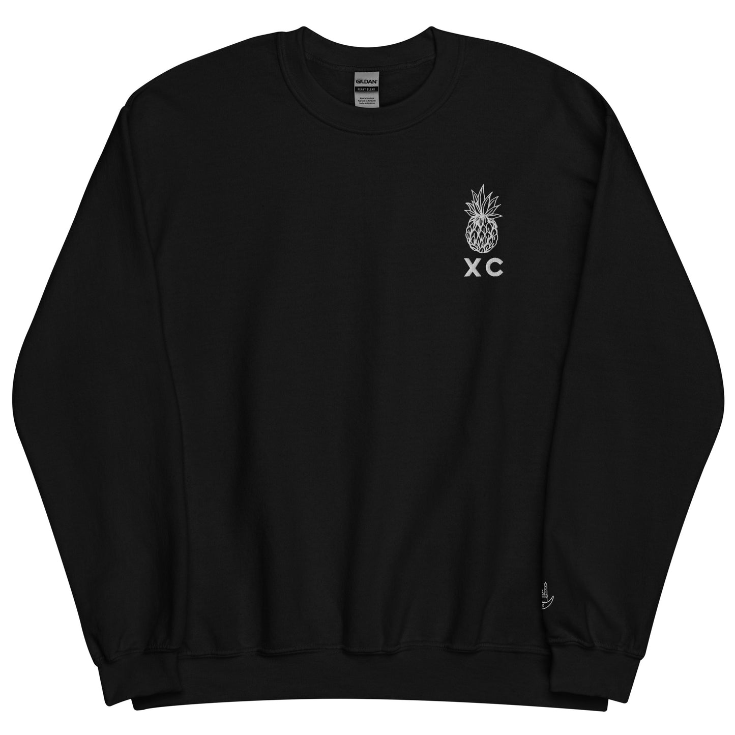 CENTURY XC PINEAPPLE EMBROIDERY CREWNECK