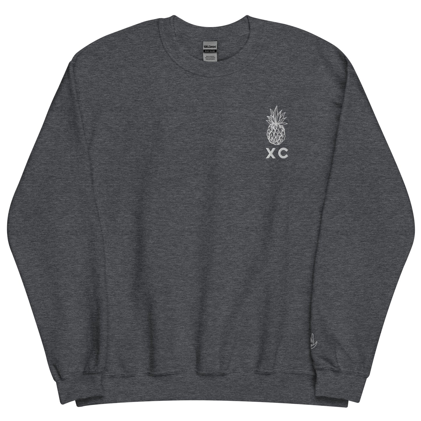 CENTURY XC PINEAPPLE EMBROIDERY CREWNECK