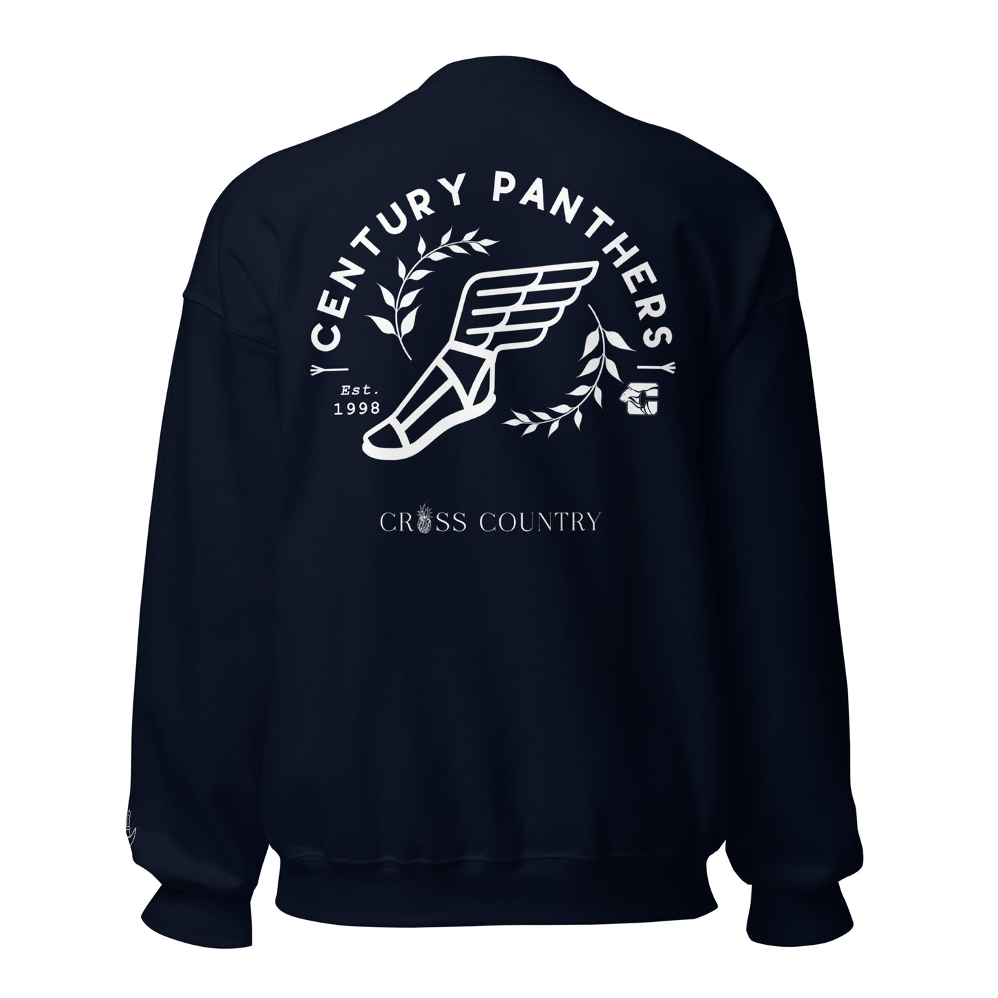 CENTURY XC PINEAPPLE EMBROIDERY CREWNECK