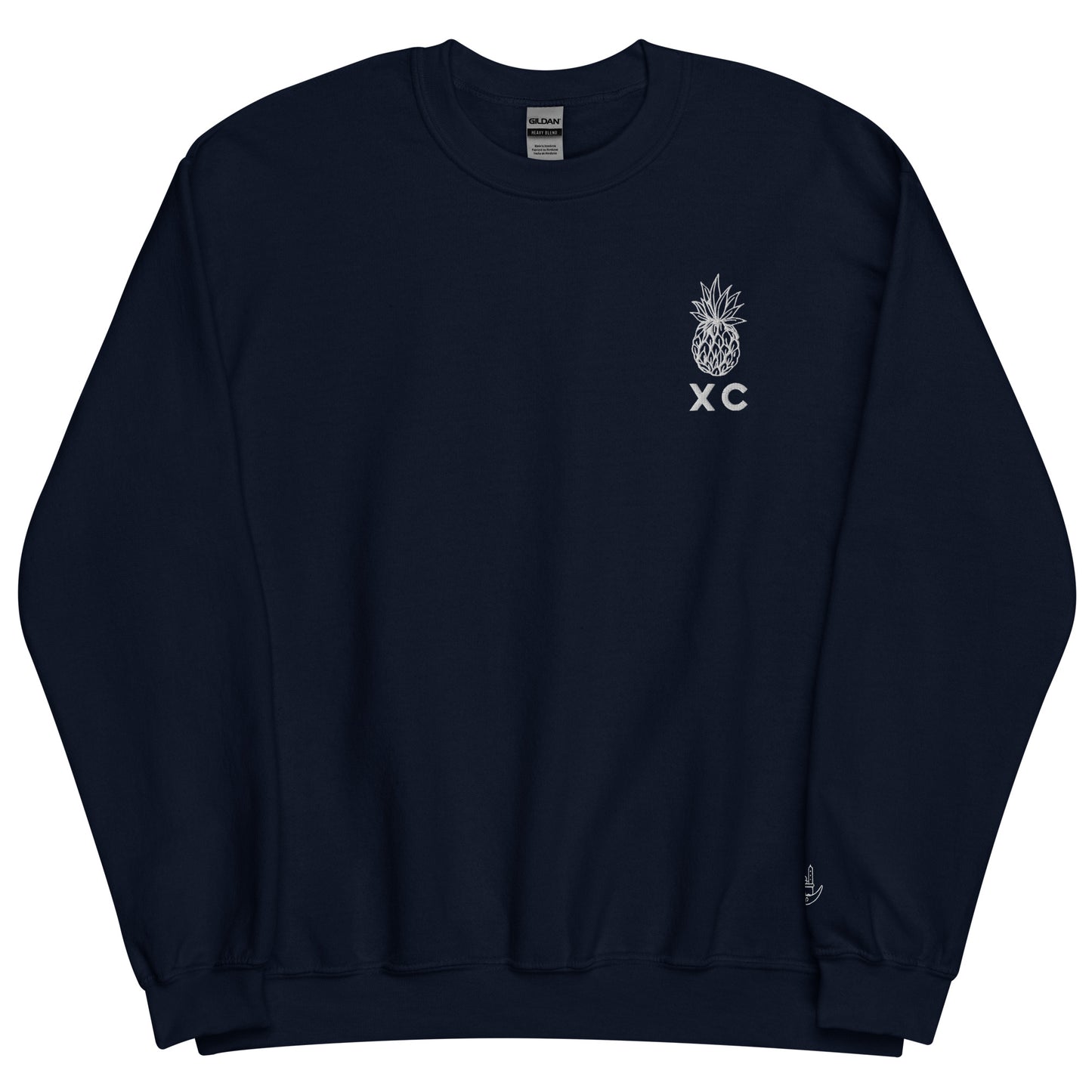 CENTURY XC PINEAPPLE EMBROIDERY CREWNECK