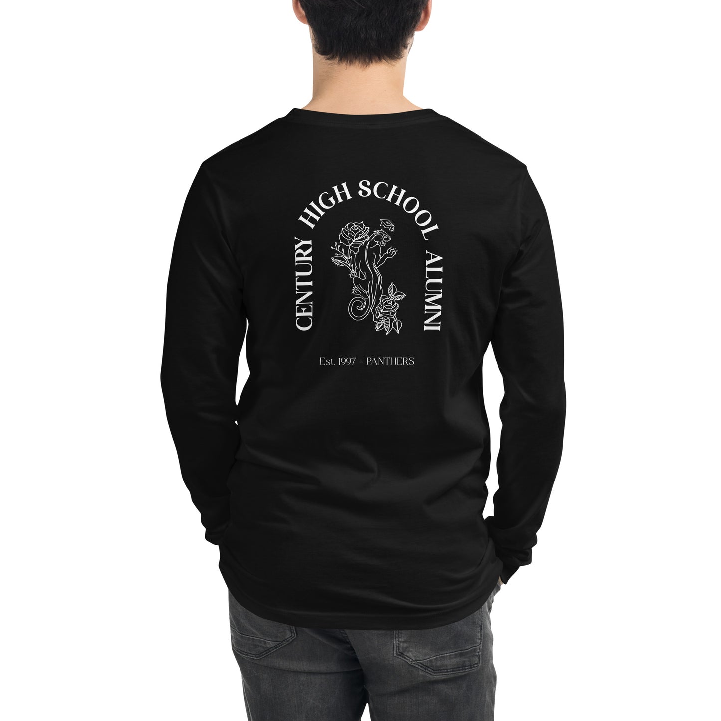 CENTURY ALUMNI EMBROIDERY PANTHER LONG SLEEVE